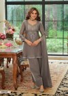 D 50354 B By Zaveri Marvel Silk Beats Embroidery Readymade Suits 